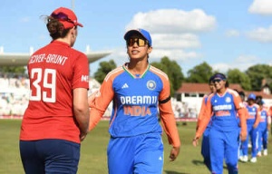England Women's Cricket Team Slapped with Fine for Slow Over Rate in T20I Defeat Against India