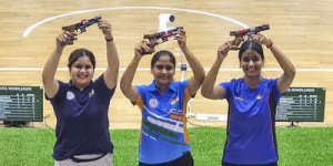 India Shatters Records with Unprecedented Gold Rush at Asian Shooting Championship