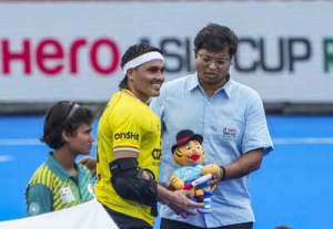 Krishan Pathak Achieves Milestone: Overcomes Adversity to Earn 150th Cap for India in Hockey Asia Cup