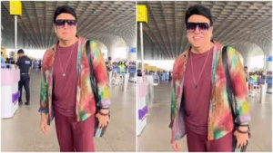 Govinda Shrugs Off Divorce Rumors with Vibrant Airport Style; Wife Sunita Denies Split