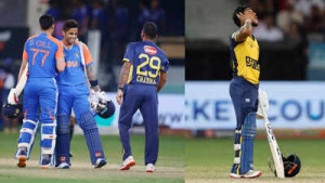 India Snatch Super Over Victory Against Sri Lanka Despite Nissanka's Stellar Century in Asia Cup Thriller