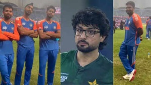 India Team Trolls Pakistan's Abrar Ahmed with Mimicked Celebration After Asia Cup Win