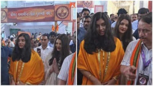 Aishwarya Rai Bachchan and Daughter Aaradhya Seek Divine Blessings at Mumbai's GSB Ganpati Pandal