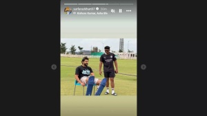 Rohit Sharma and Sarfaraz Khan's Training Session Sparks National Call-Up Speculation
