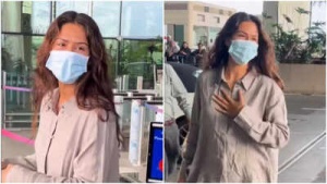 Sonam Bajwa's Airport Paparazzi Encounter Sparks Debate: 'Ek Deewane Ki Deewaniyat' Star Caught Off Guard