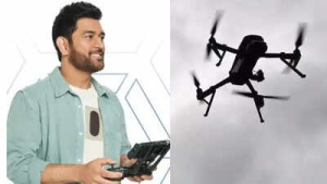 MS Dhoni Adds Another Feather to His Cap: Cricket Legend Now a Certified Drone Pilot