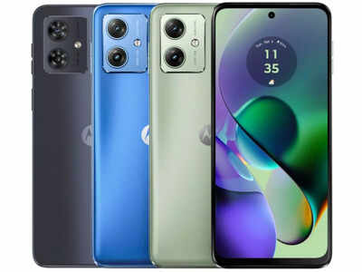 Moto G54 in different color options